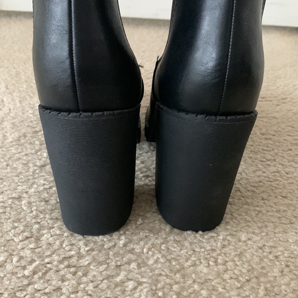 Black chunky booties - Picture 3 of 4